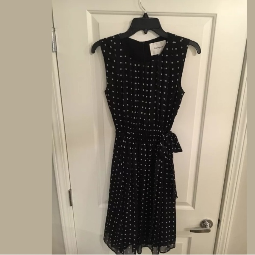 LK Bennett polka dot dress size 6